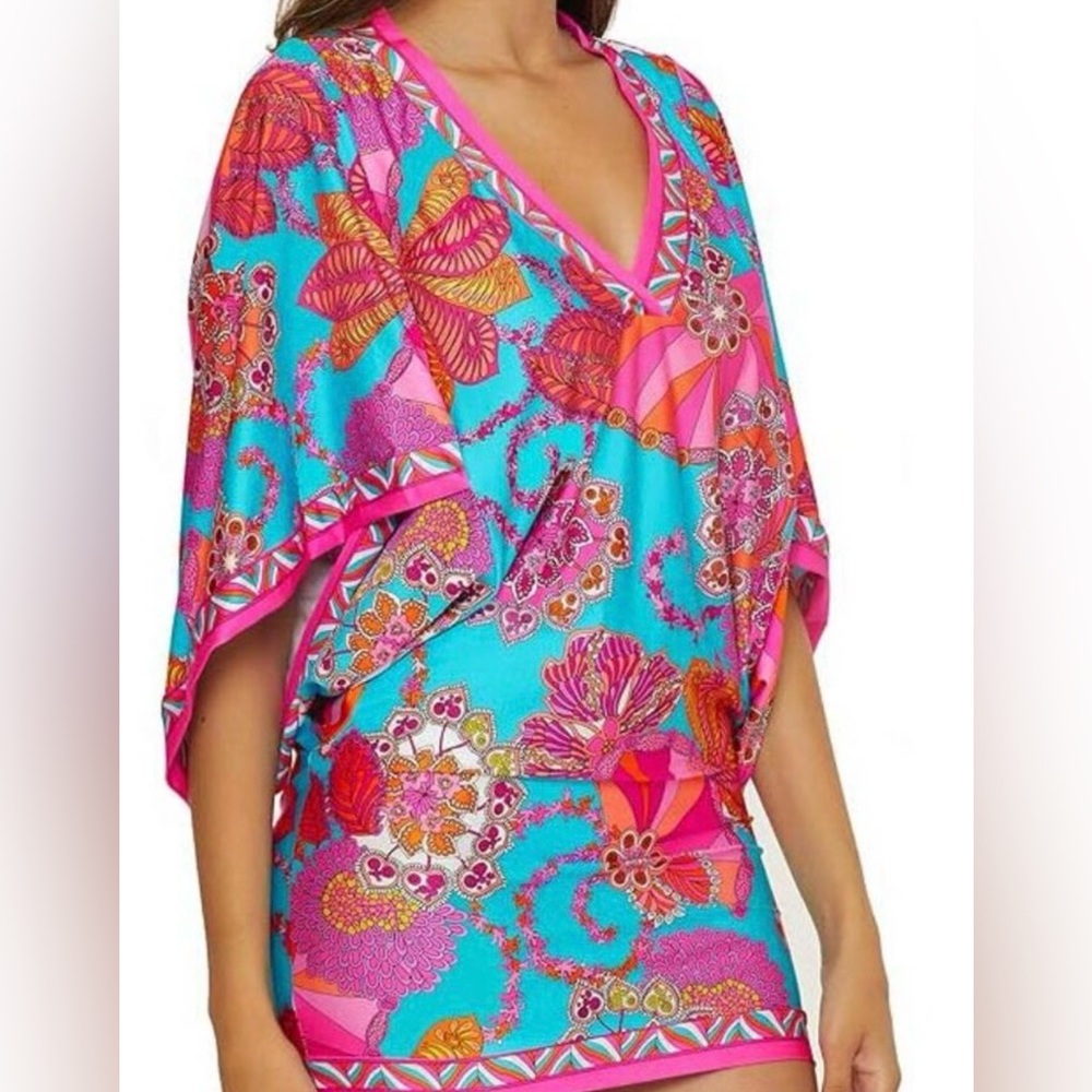 🌸💙Melani Tunic Cover Up Host Pic ‼️LG 182 💙🌸 - Picture 2 of 4